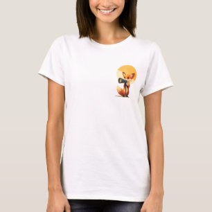 Camiseta Raposa Curiosa Pequena