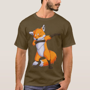 Camiseta Raposa Dabbing Raposa Engraçada Raposa Animal Rapo