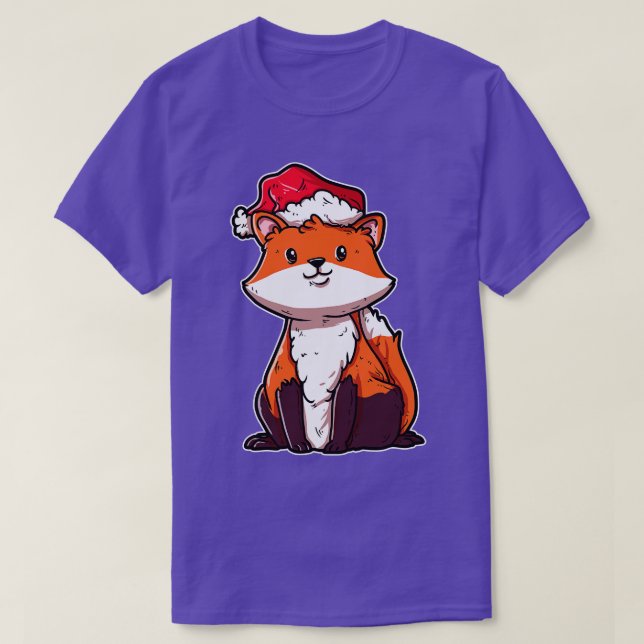 Camiseta Raposa de Natal (Frente do Design)