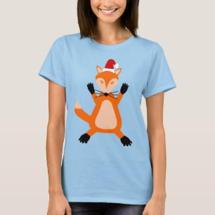 Camiseta Raposa de Natal giro