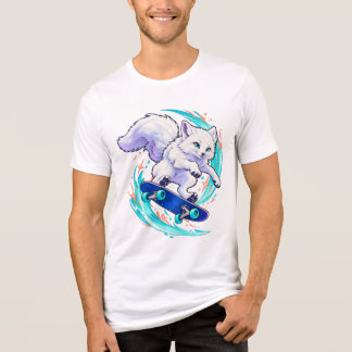 Camiseta Raposa de Patinação