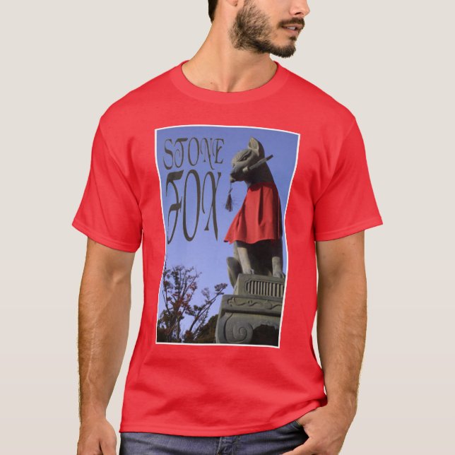Camiseta raposa de pedra (Frente)