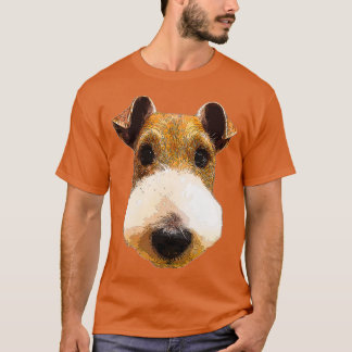 Camiseta Raposa-Fio-Cachorro-Cachorro-Cachorro