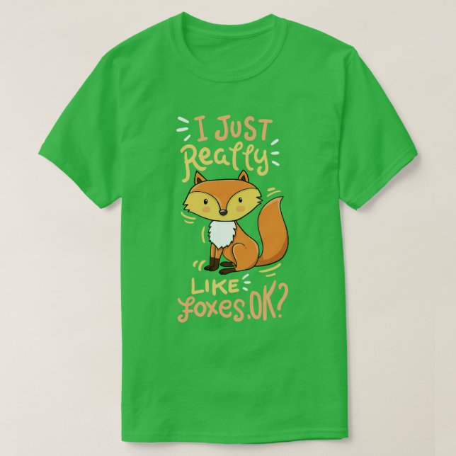 Camiseta Raposa Florestal Humor 1 (Frente do Design)