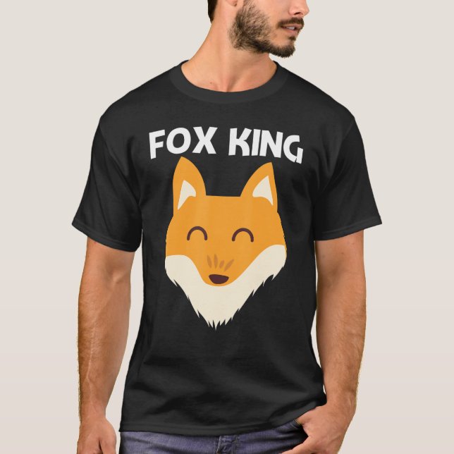 Camiseta Raposa Fofa Para Animais De Companhia De Mamíferos (Frente)
