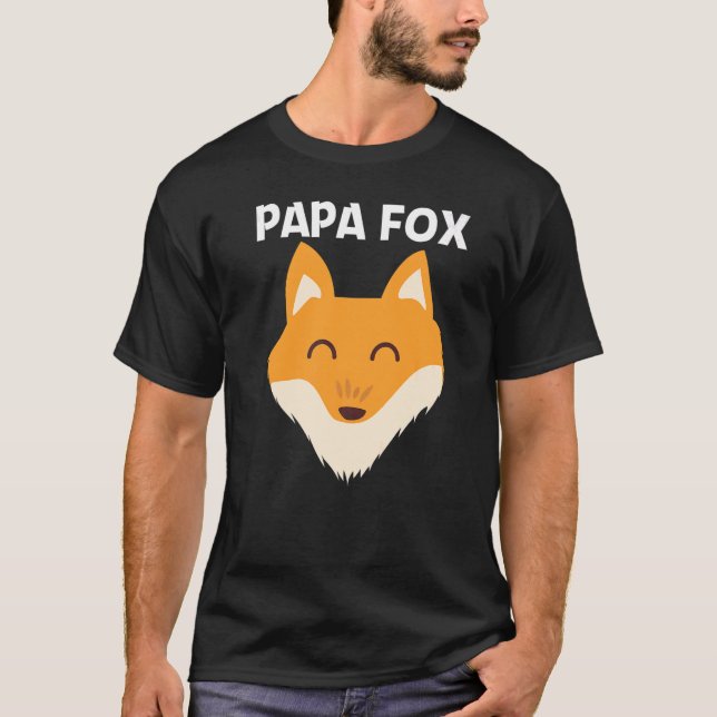 Camiseta Raposa Fofa Para Animais De Companhia De Mamíferos (Frente)