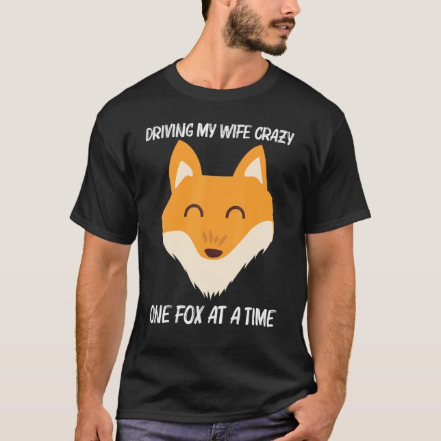 Camiseta Raposa Fofa Para Animais De Companhia De Mamíferos (Frente)