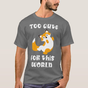Camiseta Raposa Fofa Raposa Vermelha
