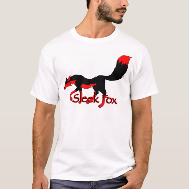 Camiseta raposa lustrosa (Frente)