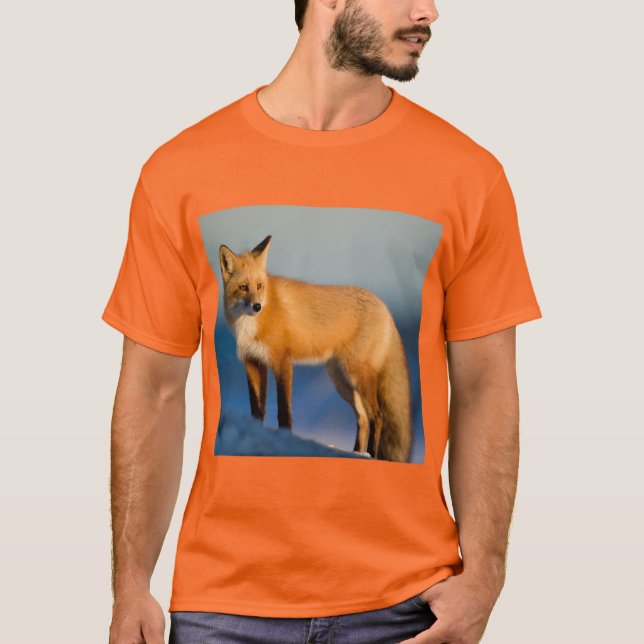 Camiseta Raposa Marrom (Frente)