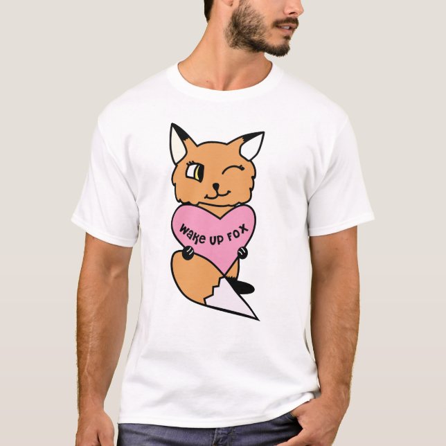 Camiseta Raposa N Coração (Frente)
