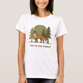 Camiseta Raposa na Floresta