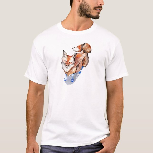 Camiseta Raposa nas Meias (Frente)