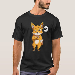Camiseta Raposa Nascida Crianças Meninas Meninas