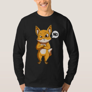 Camiseta Raposa Nascida Crianças Meninas Meninas