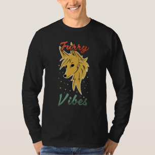 Camiseta Raposa Orgulhosa Cauda Peluda Orelha Vibrações Pel
