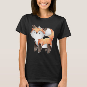 Camiseta Raposa para mulheres homens crianças 3