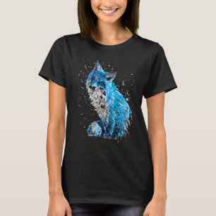 Camiseta Raposa Pintada Mão De Gelo