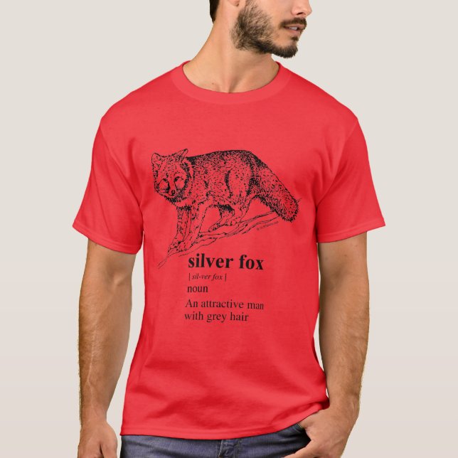 CAMISETA RAPOSA PRATEADA (Frente)