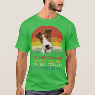 Camiseta Raposa Retroativa, Terrier Cada Pica Que Você Faz 