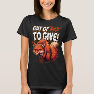 Camiseta Raposa Sarcástica Sem Raposas Meme Divertido