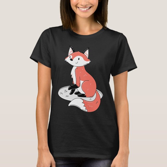 Camiseta Raposa Sentada (Frente)