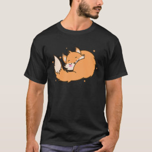 Camiseta Raposa sonhando Animal Natureza Ambiente raposa ve