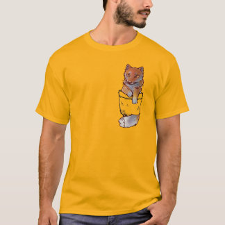 Camiseta Raposa tibetana de bolso