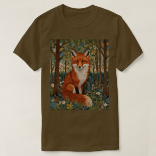 Camiseta Raposa vermelha-boho-boho-boho