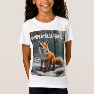 Camiseta Raposa Vermelha Completamente Selvagem