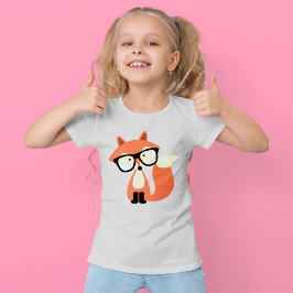 Camiseta Raposa Vermelha Hipster Cura
