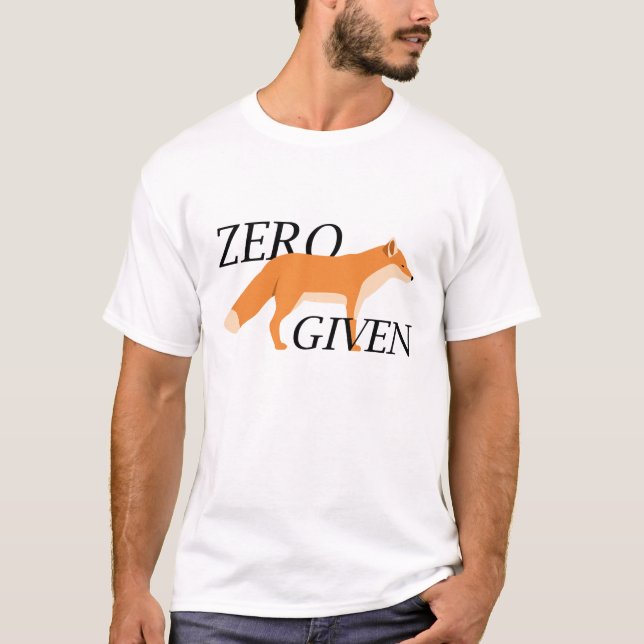 Camiseta Raposa Zero Dada (Frente)