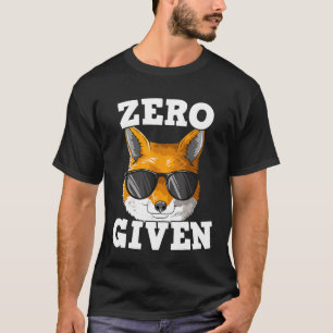 Camiseta Raposa Zero Dada Com Raposa Com Óculos Fox Pun