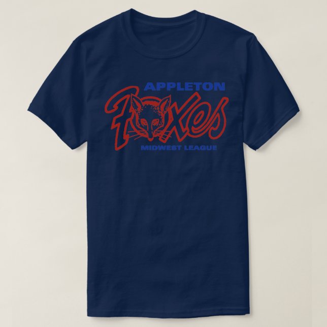 Camiseta Raposas de Appleton (Frente do Design)