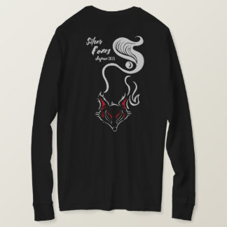 Camiseta Raposas prateadas LS feminino