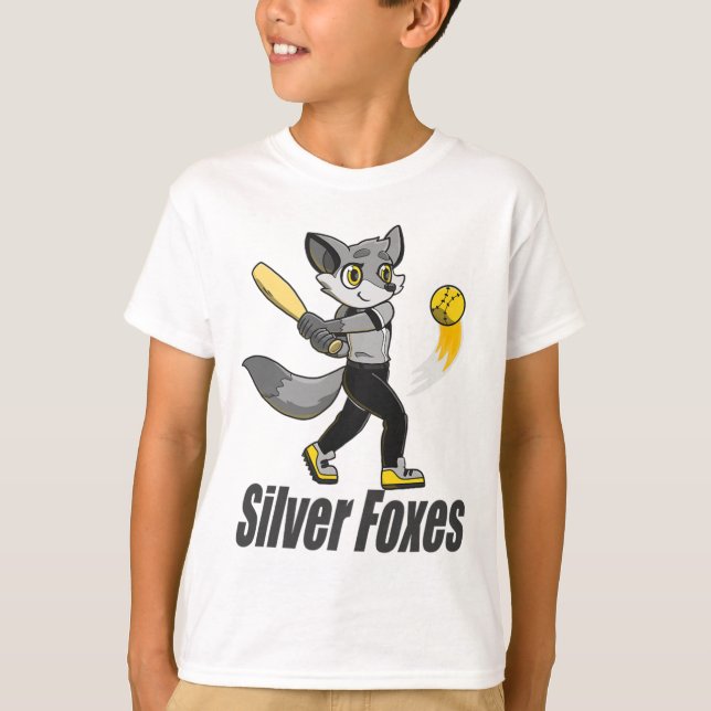 Camiseta Raposas Prateadas Softll  (Frente)