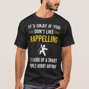 Camiseta Rappel de Rappelagem do Smart Pessoas