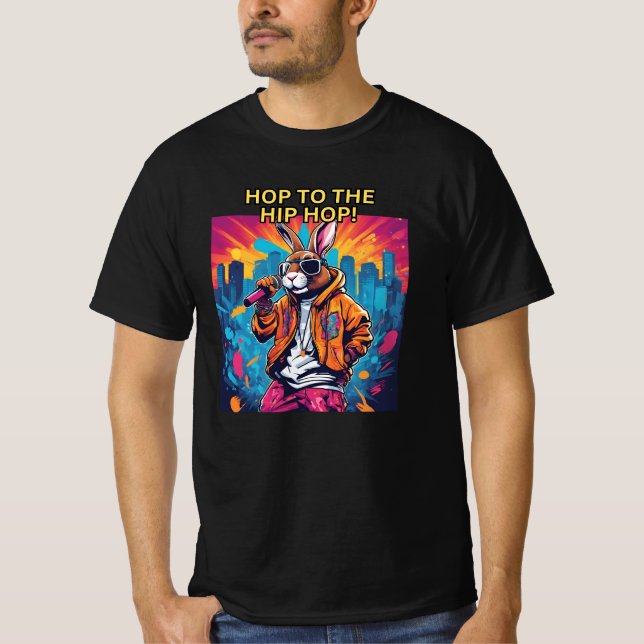Camiseta Rapper Coelho Hip Hop (Frente)