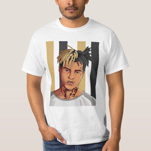 Camiseta Rapper do álbum Xxtentacion (Frente)