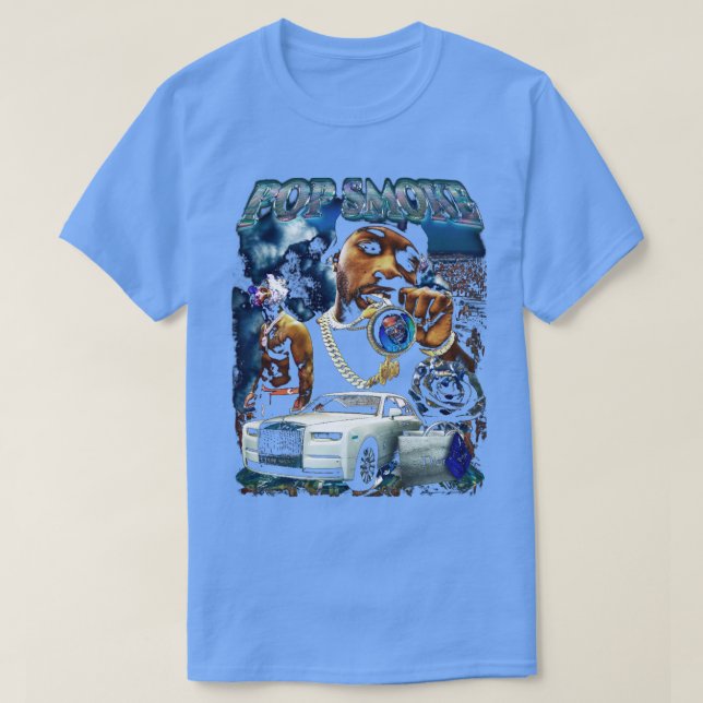 Camiseta Rapper Gangster Vintage Bootleg 90s (Frente do Design)