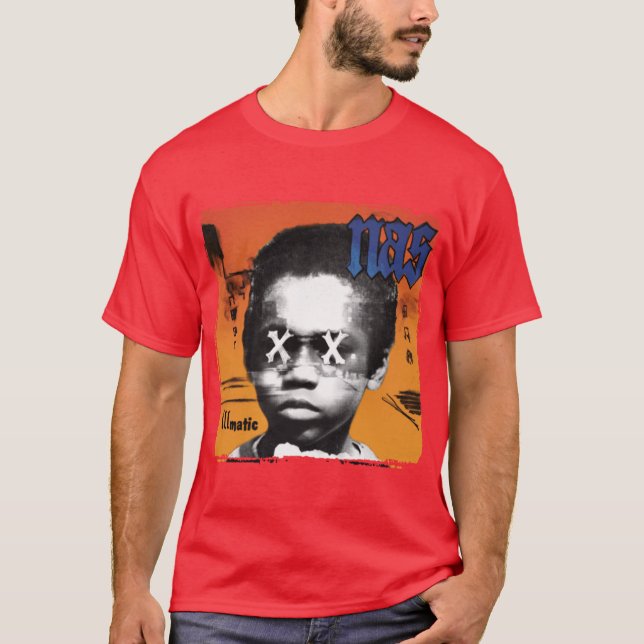 CAMISETA RAPPER NAS (Frente)