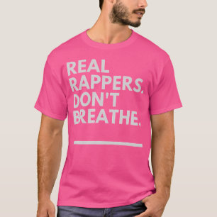Camiseta Rappers Reais Não Respiram - Rap Deus Gear