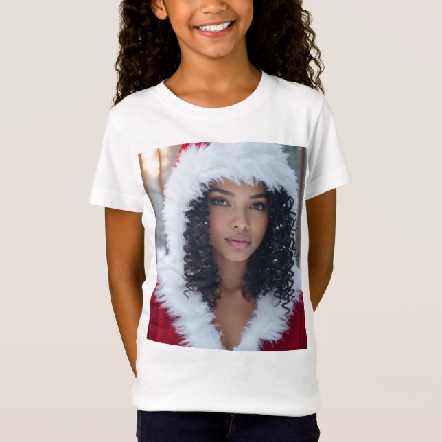 Camiseta RAPPY X-MAS - Santa Girl (Frente)
