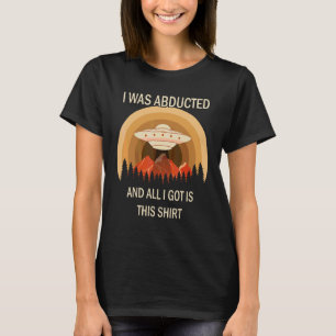 Camiseta Rapto Alienigena Ficção Científica Extraterrestre