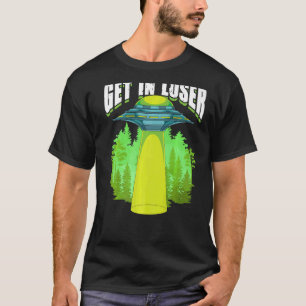 Camiseta Rapto Da Alienígena De Ficção Científica Ufo Da Al