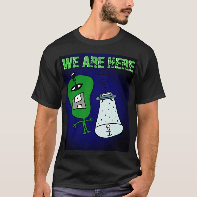 Camiseta rapto de alienígenas (Frente)