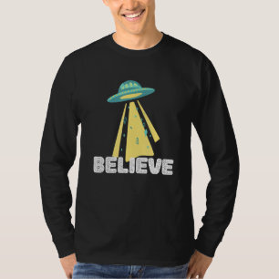 Camiseta Rapto De alienígenas Para Homens Mulheres Crianças