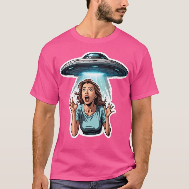 Camiseta Rapto de Alienígenas Ufo (Frente)