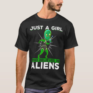 Camiseta Rapto De alienígenas Ufo Da Ciência Ficção Raparig