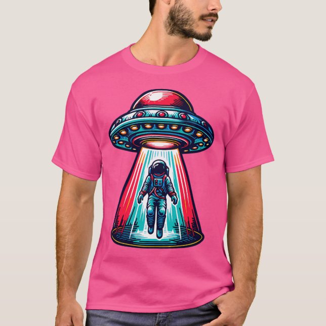 Camiseta Rapto de Astronautas Ufo (Frente)